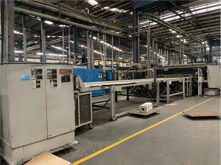 Used Marquip Five Ply Corrugator Used Marquip Five Ply Corrugator